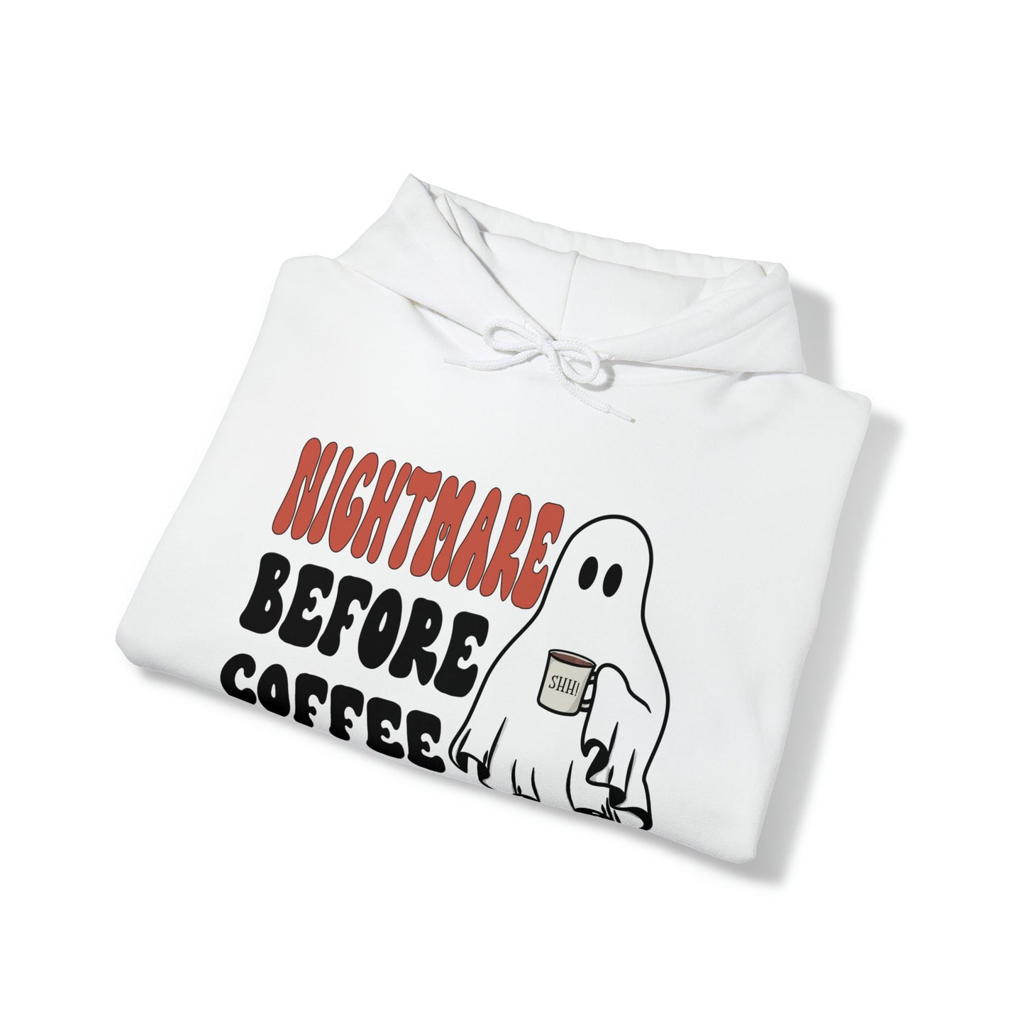 Nightmare Before Coffee Unisex Heavy Blend™ Hooded Sweatshirt